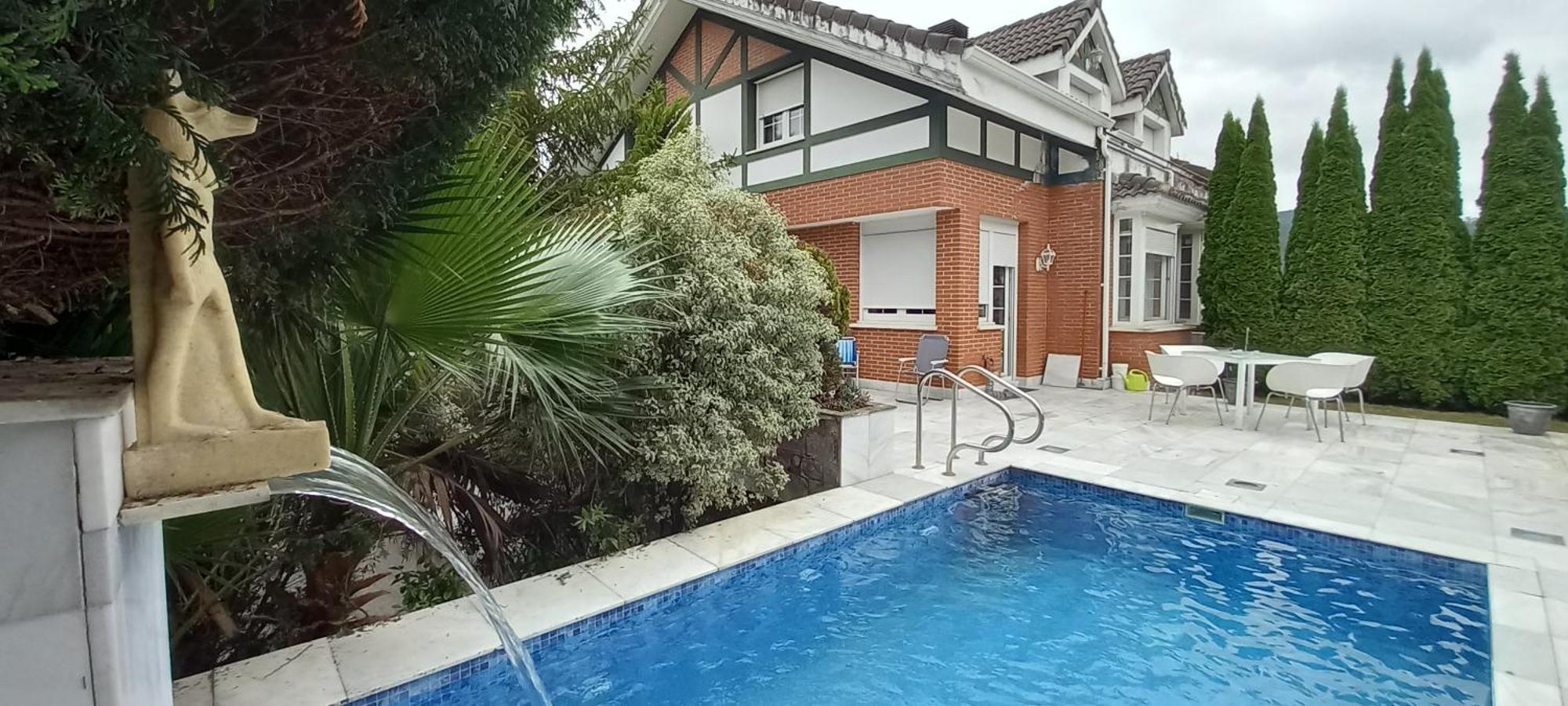 Chalet Con Piscina, Sauna Y Jacuzzi Cerca Del Mar A Media Hora De Bilbao Y Santander El Puente  Εξωτερικό φωτογραφία